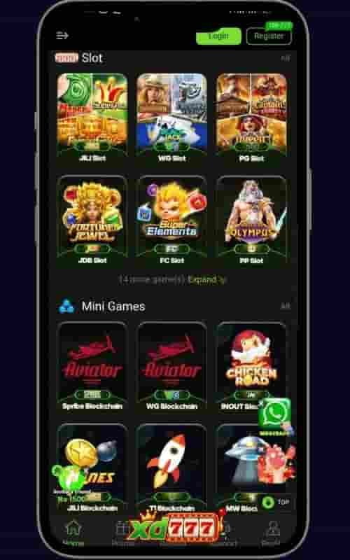 XD777 Game slot and mini games